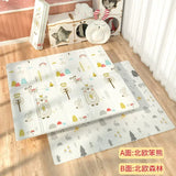 Baby Folding Crawling Activity Mat Kids Cartoon Waterproof