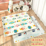 Baby Folding Crawling Activity Mat Kids Cartoon Waterproof