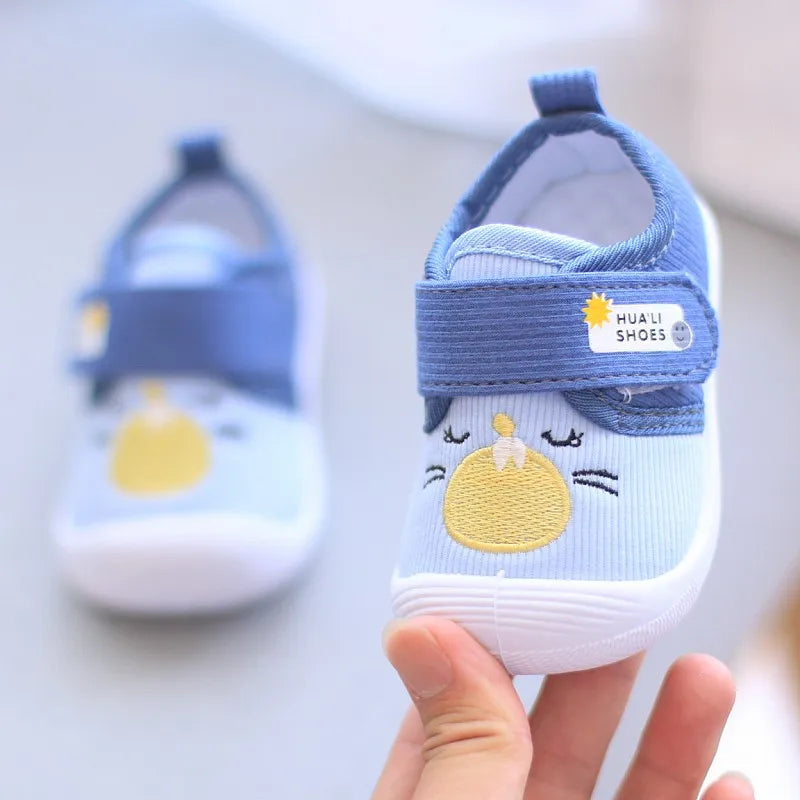 Baby Girl Boy Shoes First Walkers Cotton Soft