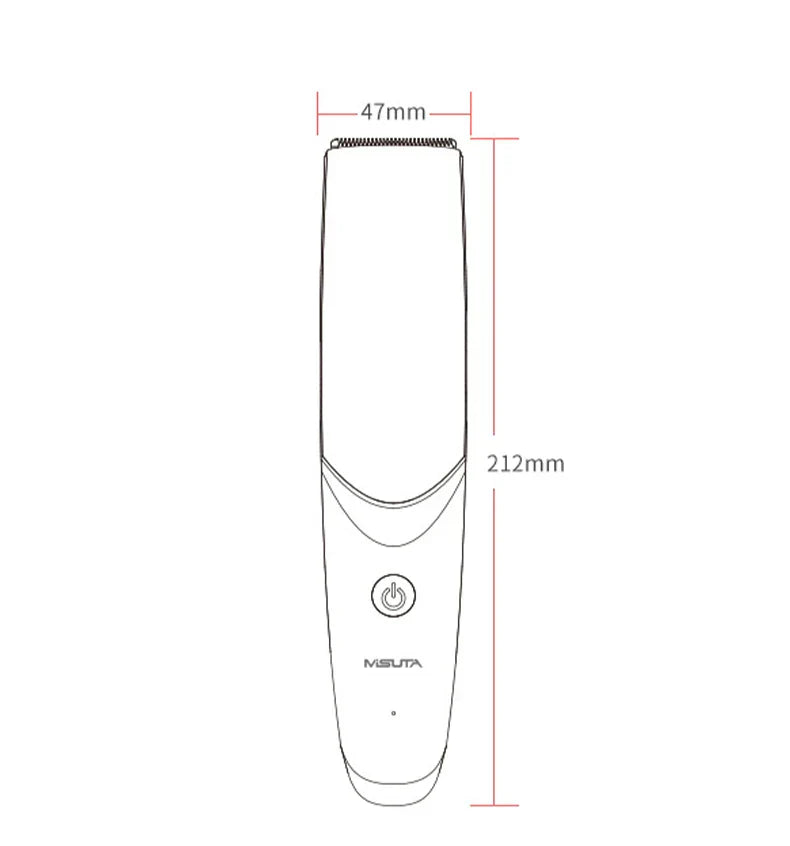 Baby Hair Trimmer USB Eletric Protable Low Noise