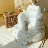 Baby Inflatable PVC Sofa Chair Cartoon Bear Floral