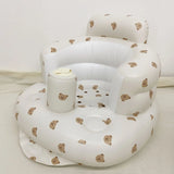 Baby Inflatable PVC Sofa Chair Cartoon Bear Floral