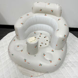 Baby Inflatable PVC Sofa Chair Cartoon Bear Floral