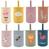 Baby Silicone Sippy Cups BPA-Free Portable Storage Snack
