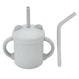 Baby Silicone Sippy Cups BPA-Free Portable Storage Snack