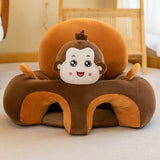 Baby Sitting Chair Cover Plush Chair Cute Animal