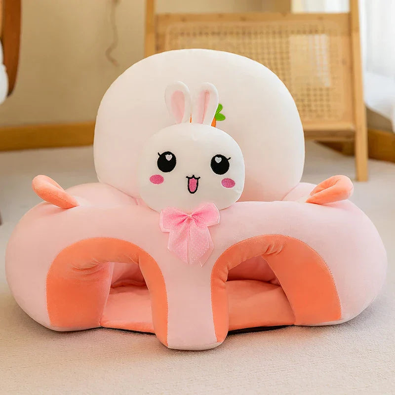 Baby Sitting Chair Cover Plush Chair Cute Animal