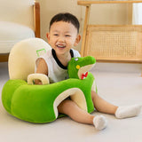 Baby Sitting Chair Cover Plush Chair Cute Animal