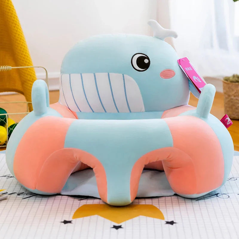 Baby Sofa Support Seat Cover Plush Chair Learning