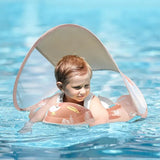 Baby Swimming Float Canopy Inflatable Infant Ring Kids