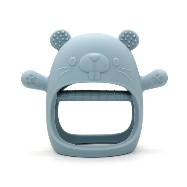 Baby Teether Gloves Kids Teething Silicone Dental Care