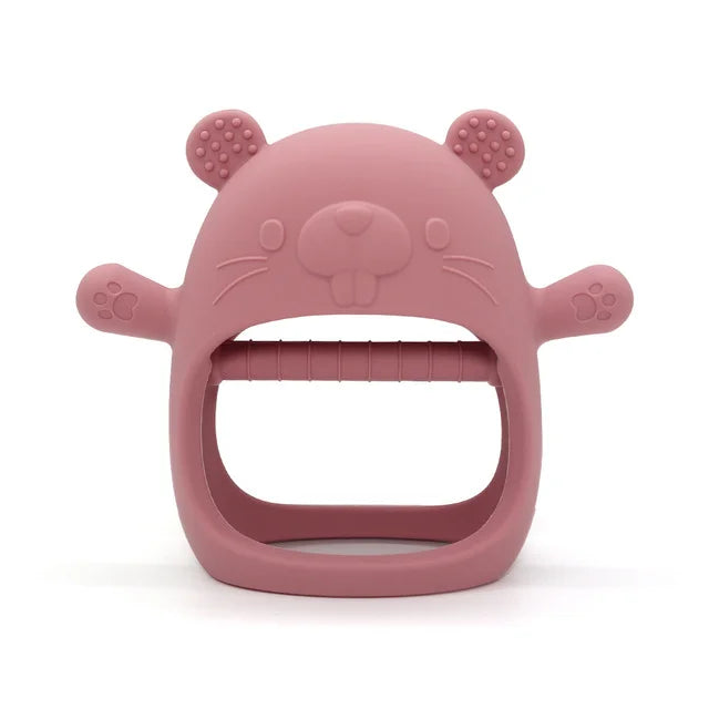 Baby Teether Gloves Kids Teething Silicone Dental Care