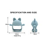 Baby Teether Gloves Kids Teething Silicone Dental Care