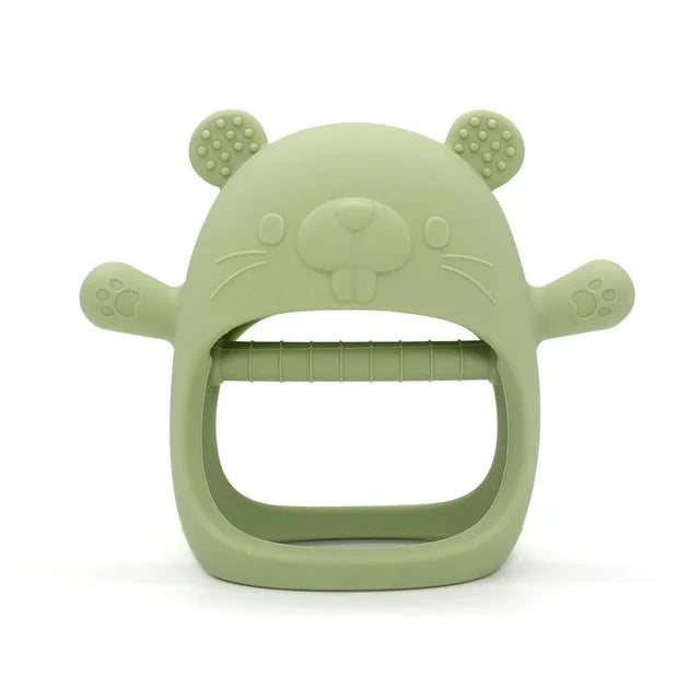 Baby Teether Gloves Kids Teething Silicone Dental Care