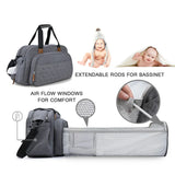 Baby crib multifunctional portable foldable diaper bag mother