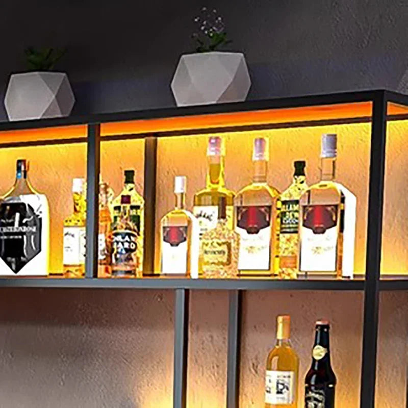 Bar Shelf Wine Rack Display Liquor Wall Mounted