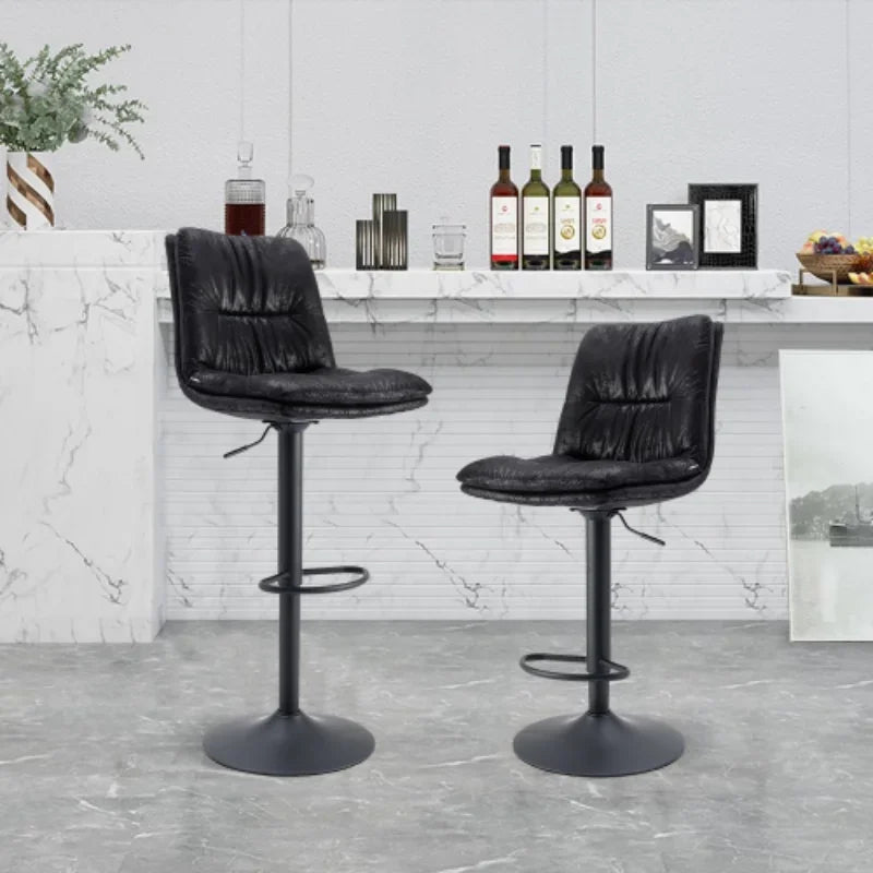 Bar Stools High PU Leather Bar Stool High