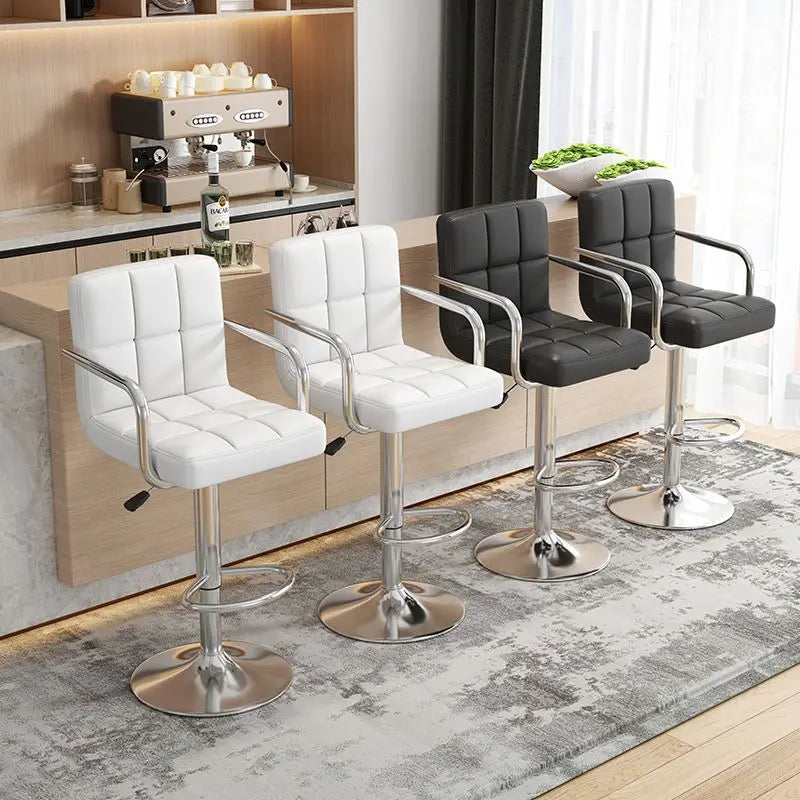 Bar chair lifting and rotating, simple and comfortable,