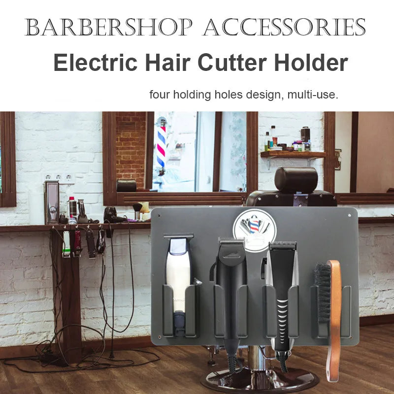 Barber Electric Clipper Rack Hair Trimmer Shaver Holder