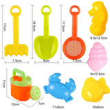 Beach Sand Tools Sets Toys Castle Bucket Kids