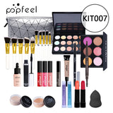 Beginner Makeup Set Basic Eyeshadow Lipstick Foundation Lip