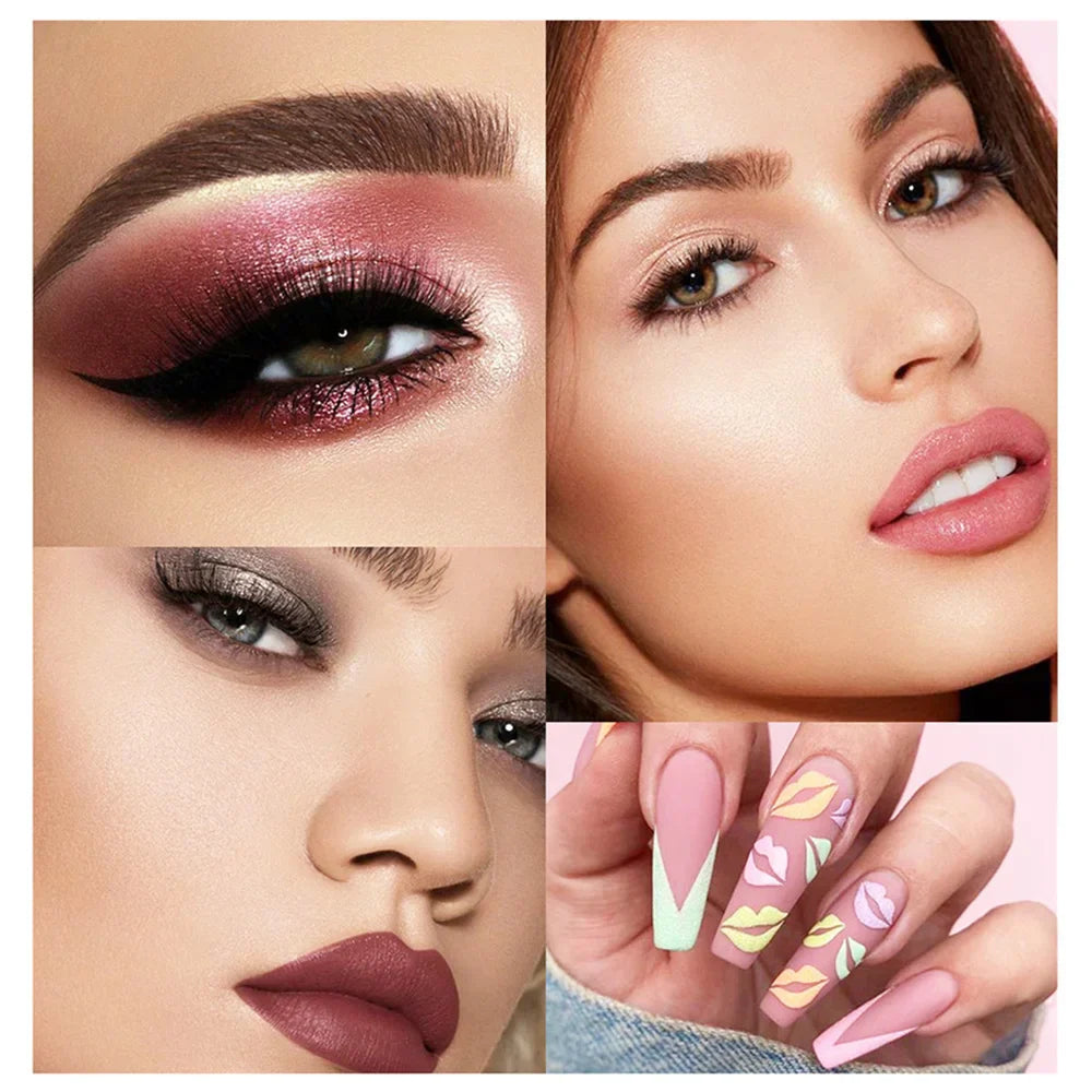 Beginner Makeup Set Basic Eyeshadow Lipstick Foundation Lip