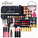 Beginner Makeup Set Basic Eyeshadow Lipstick Foundation Lip