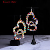 Belly Dance Accessory for Women Children Bellydancing Earrings
