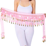 Belly Dance Sequined Waist Chain Copper Coin Waist