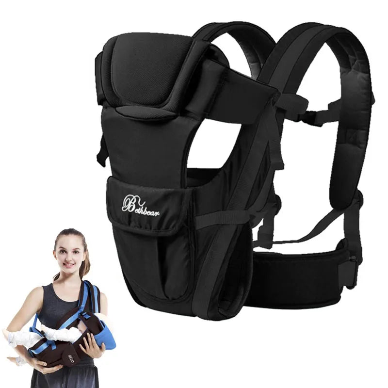 Beth Bear Baby Carrier Backpack Breathable Front Facing