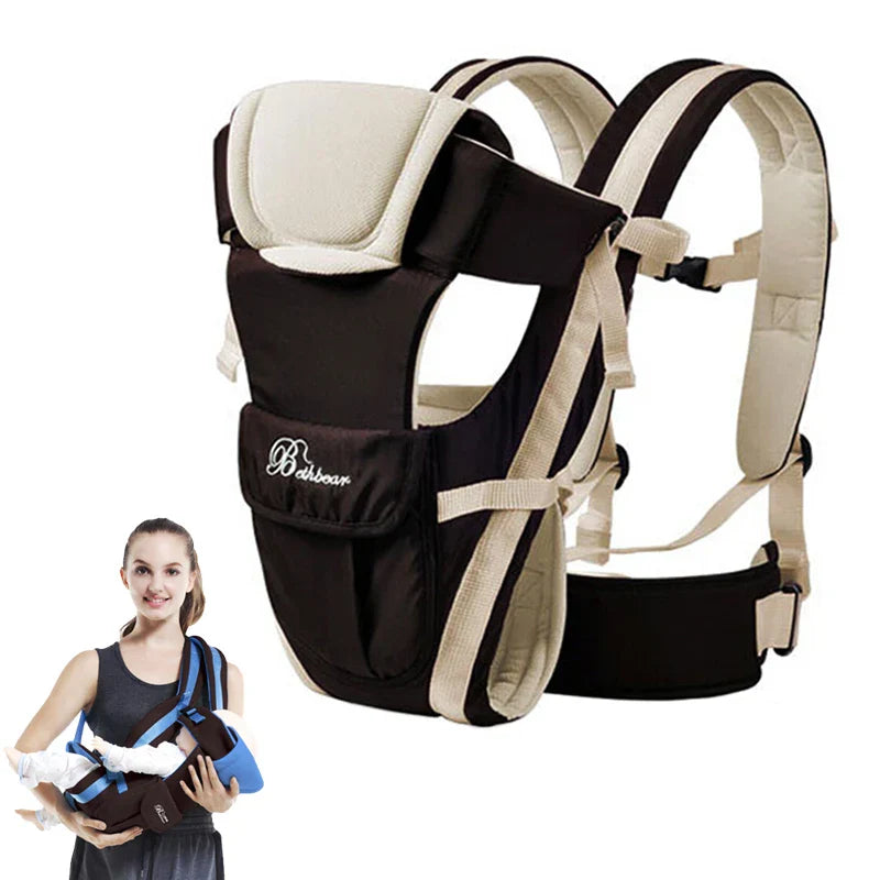 Beth Bear Baby Carrier Backpack Breathable Front Facing