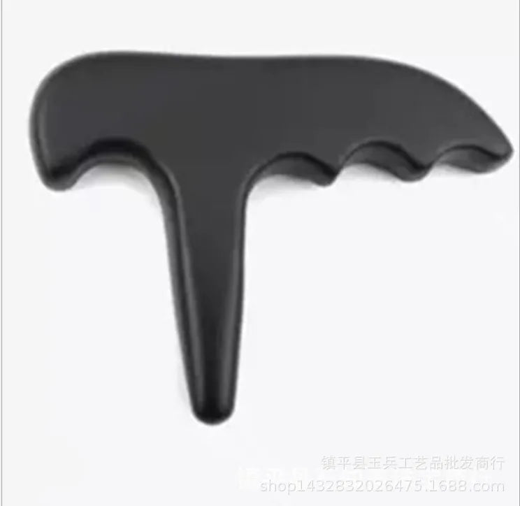 Bian stone Triangle Foot Feet Massager Gua Sha
