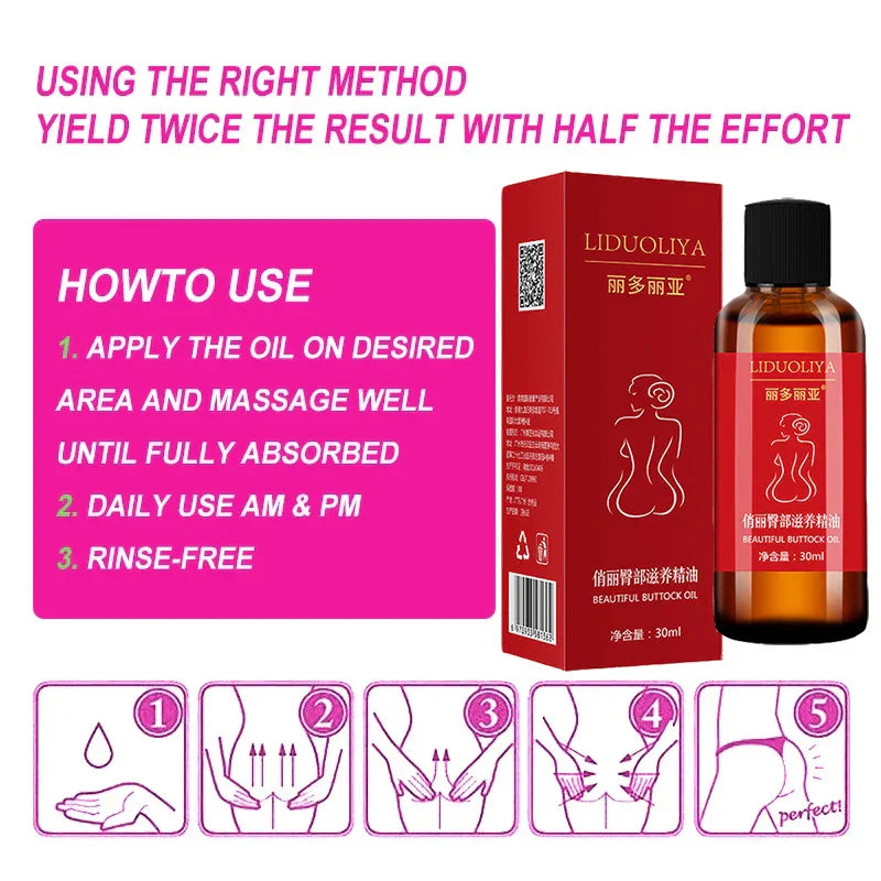 Big Ass Butt Enhancer Essential Oil Effective Hip