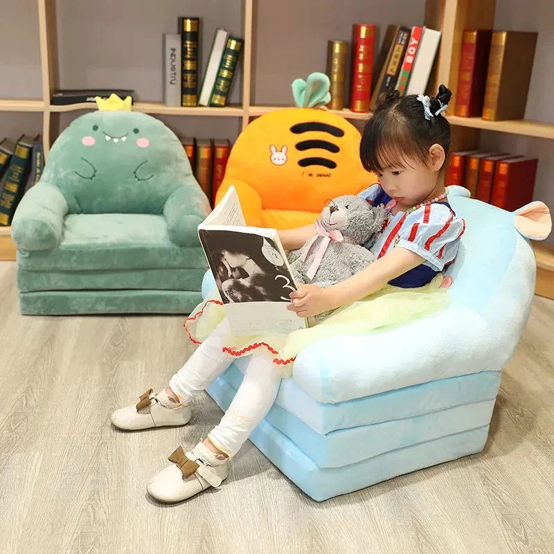 Big Sofas Children Sofa Cute Cartoon Lazy Folding