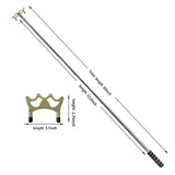 Billiard Cue Stand Telescopic Bridge Pool Accessories Billiards