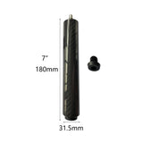 Billiard Extension Carbon Fiber 3K Pattern 7in 2in