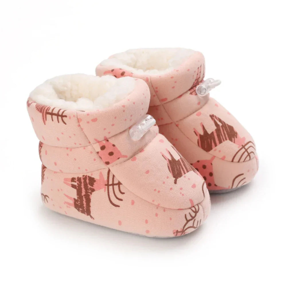 Bobora Winter Baby Boots Infant Girls Boys Warm