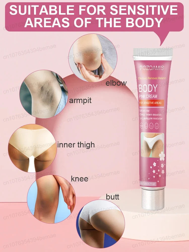 Body Whitening Cream Skin Pink Treatment Keratosis Pilaris