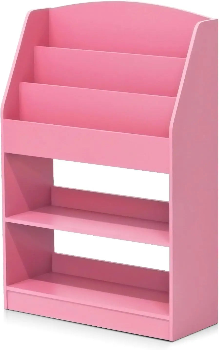 Bookshelf, magazine rack/bookshelf with storage space, suitable