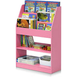 Bookshelf, magazine rack/bookshelf with storage space, suitable