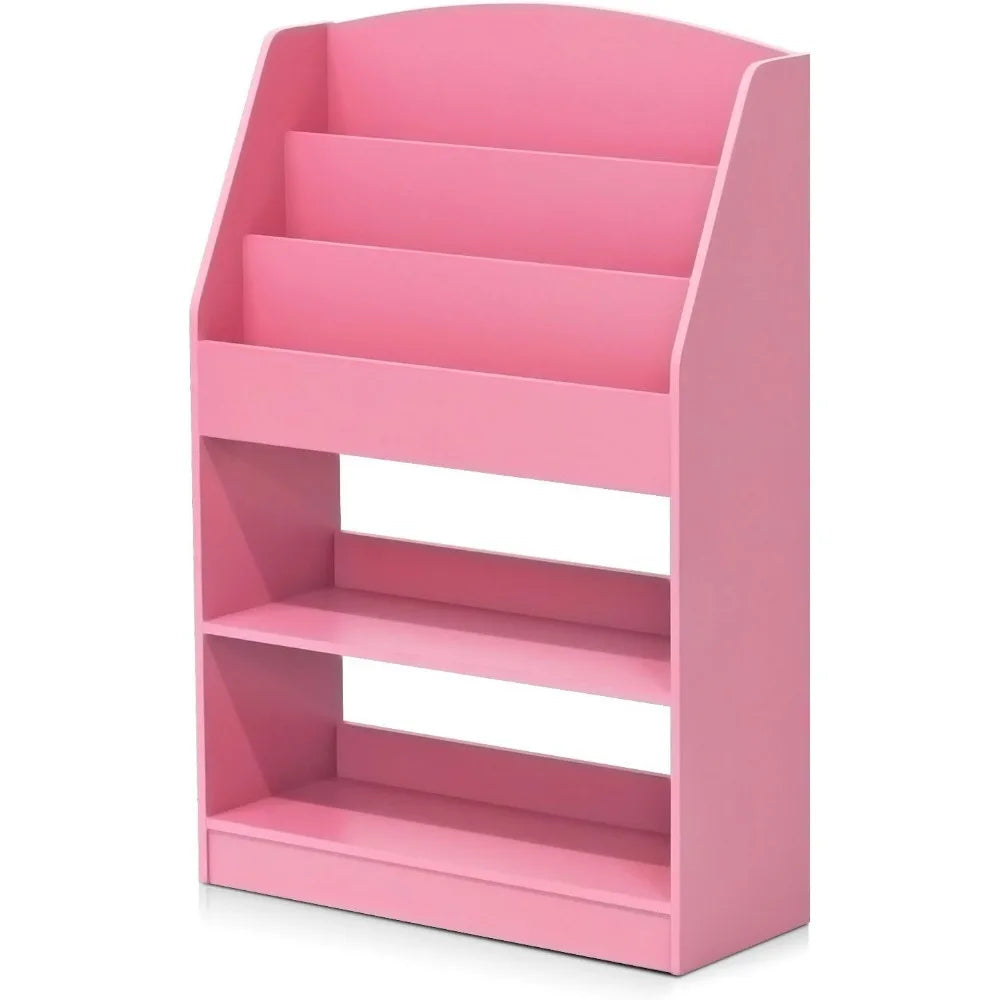 Bookshelf, magazine rack/bookshelf with storage space, suitable