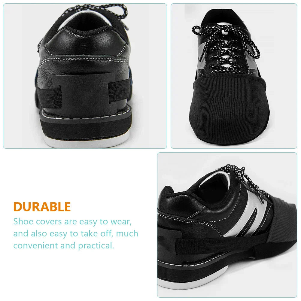 Bowling Shoe Covers Wearresist Slider Supplies Black Womens