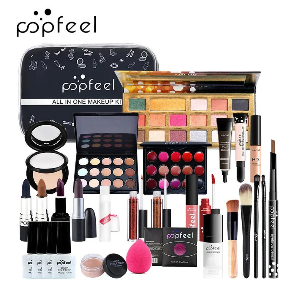 Brand ALL IN ONE makeup kit (eyeshadow, lip