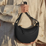 Brand Designer Lychee Pattern Saddle Bags Women Polana