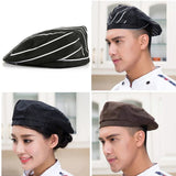 Breathable Chef Caps Cafe Bar Waiter Beret Restaurant