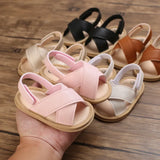 Breathable Summer Baby Girls Sandals, Toddlers Simple Style