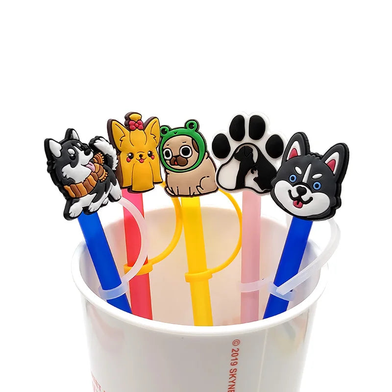 Bulk Sale Popular Drinking Straw Toppers Bad Bunny