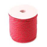 CAMPINGSKY Reflective Paracord 2mm 3 Strand Core Outdoor