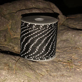 CAMPINGSKY Reflective Paracord 2mm 3 Strand Core Outdoor