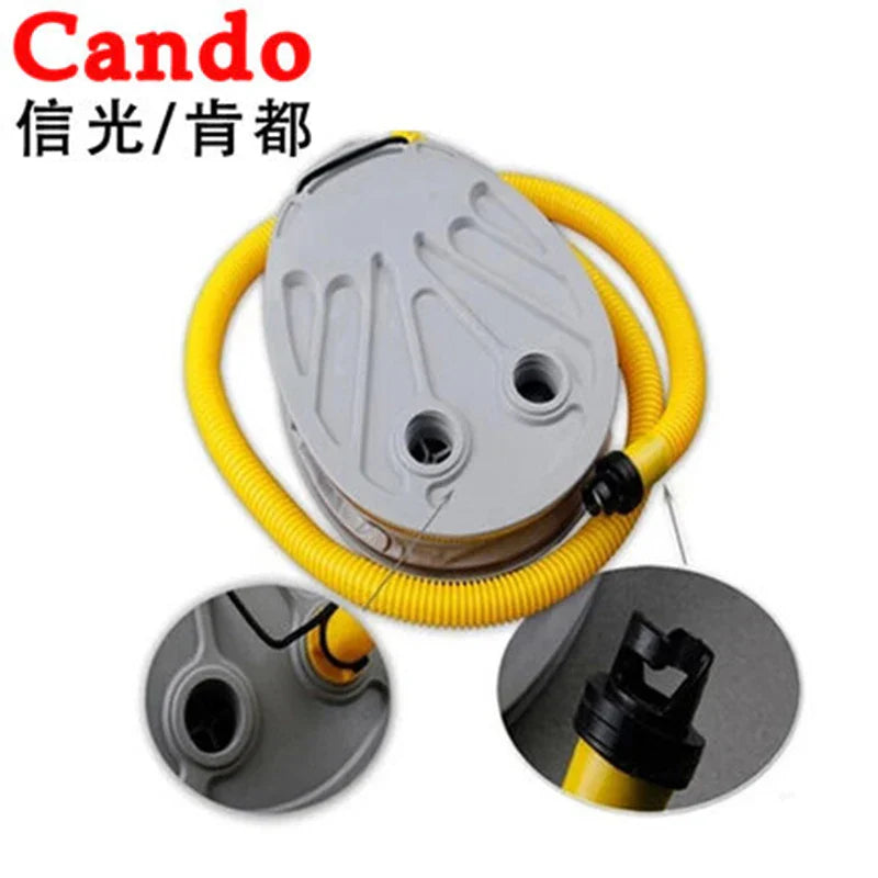 CANDO Rowing Boats Air Pump Feet Pump For